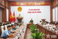 GS’s leader inspects civil air defense operations in Hai Phong